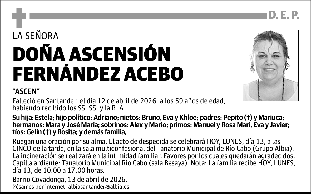 Ascensión Fernández Acebo