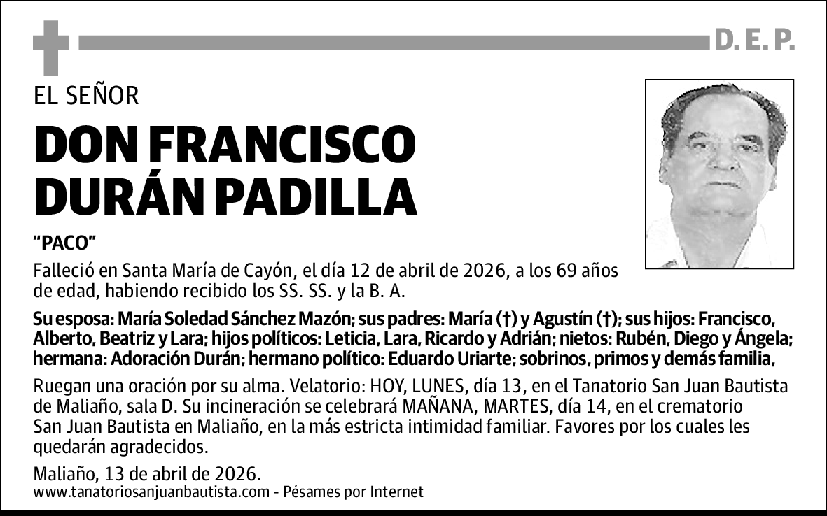 Francisco Durán Padilla