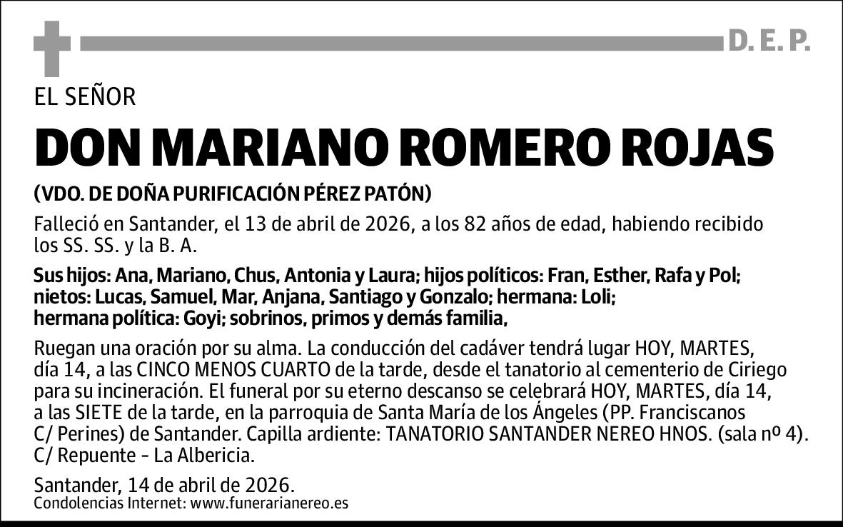 Mariano Romero Rojas