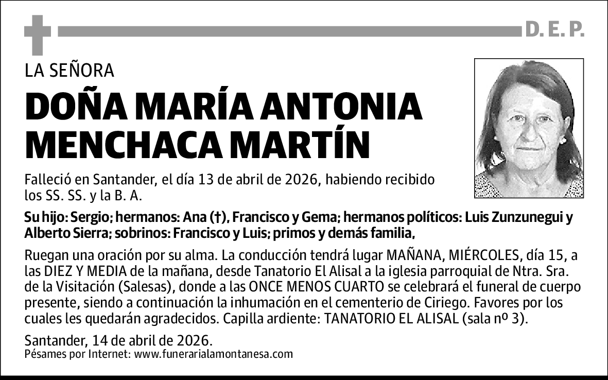 María Antonia Menchaca Martín