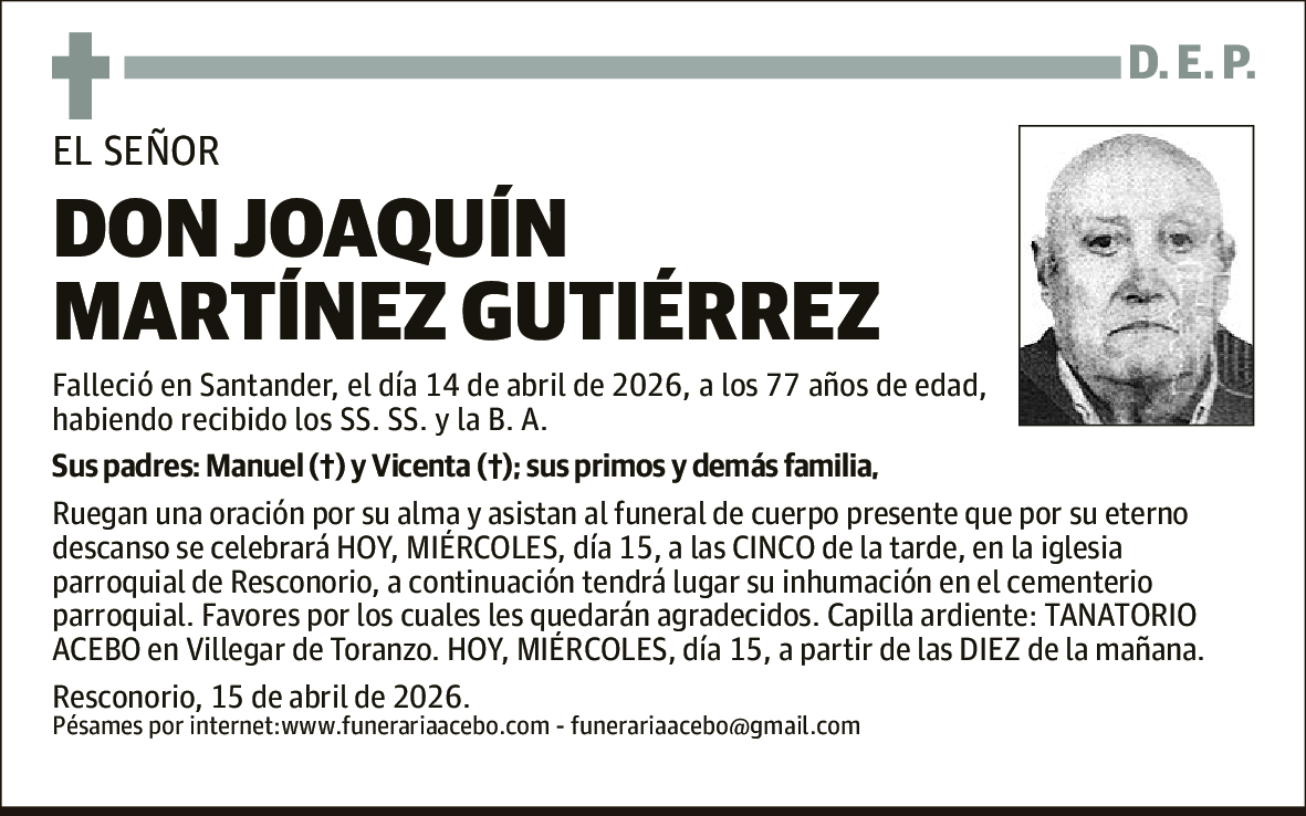 Joaquín Martínez Gutiérrez