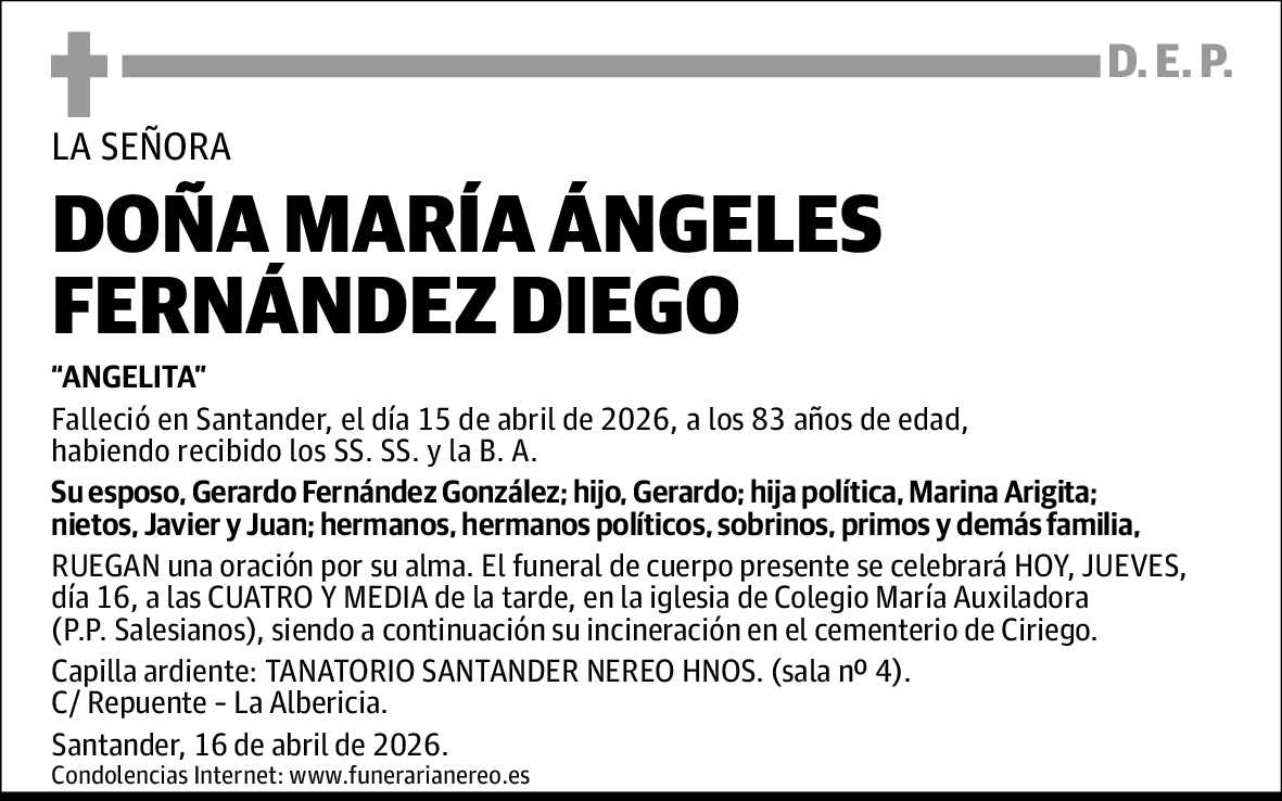 María de los Ángeles Fernández Diego