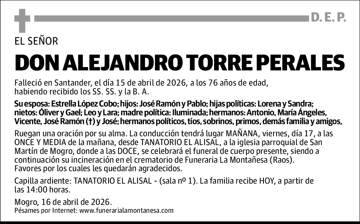 Alejandro Torre Perales