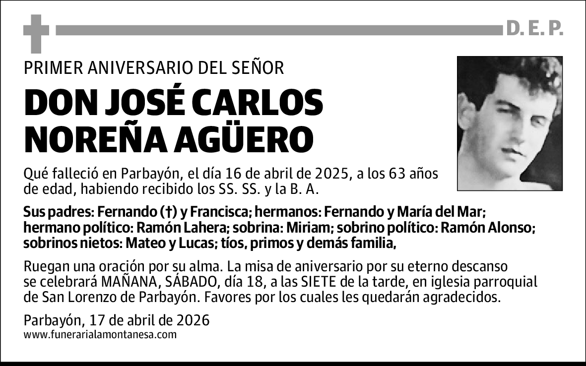 José Carlos Noreña Agüero