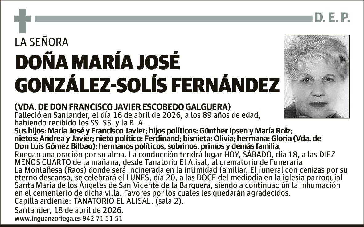 María José González-solís Fernández