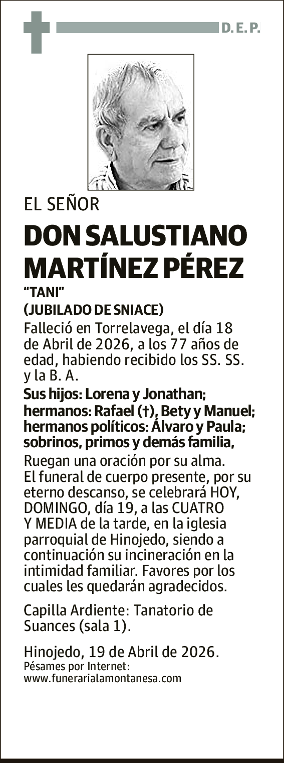 Salustiano Martínez Pérez