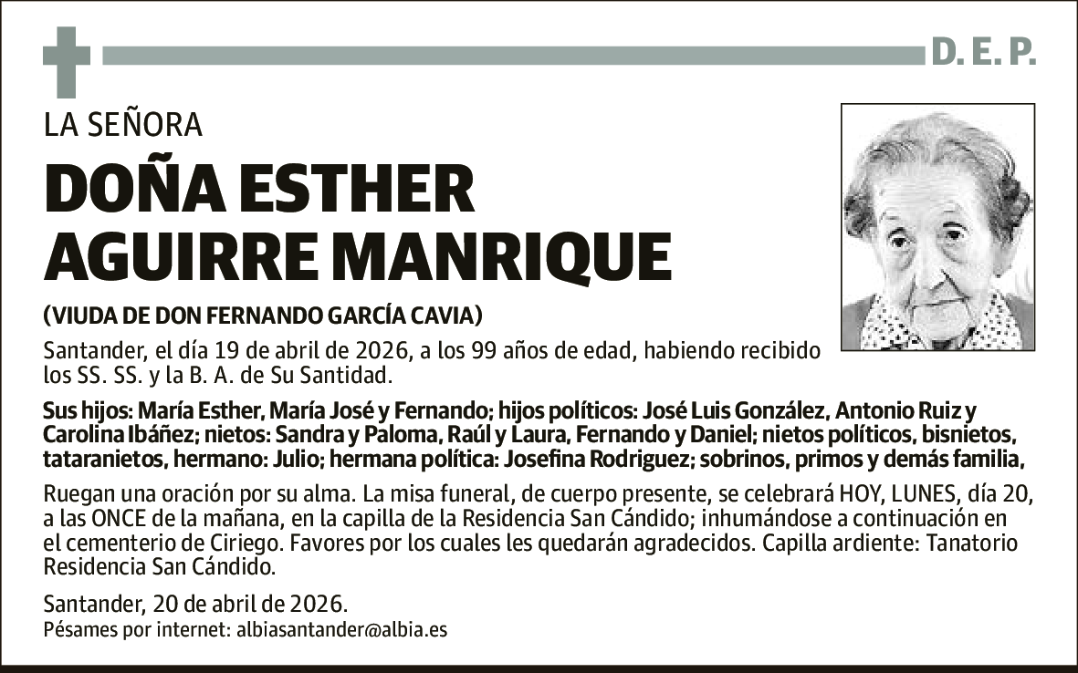 Esther Aguirre Manrique