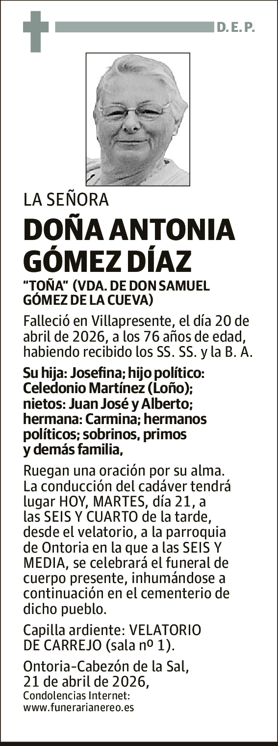 Antonia Gómez Díaz