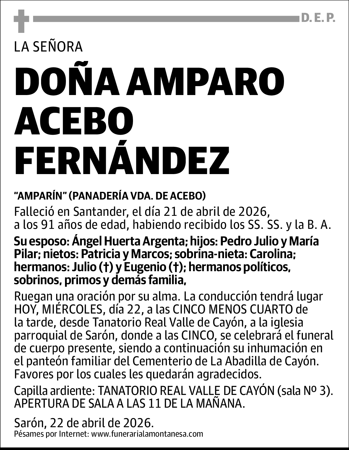 Amparo Acebo Fernández