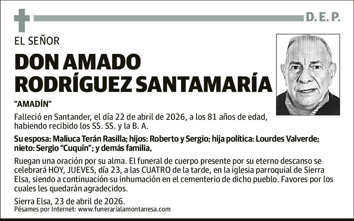 Amado Rodríguez Santamaría