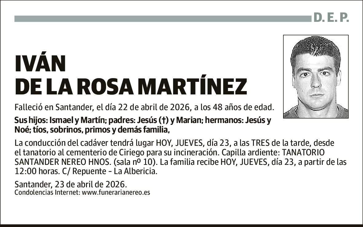 Iván de la Rosa Martínez