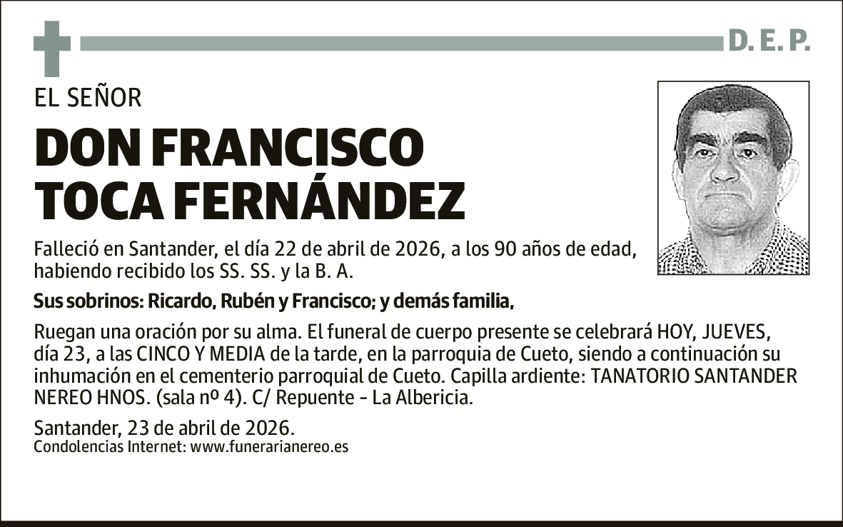 Francisco Toca Fernández