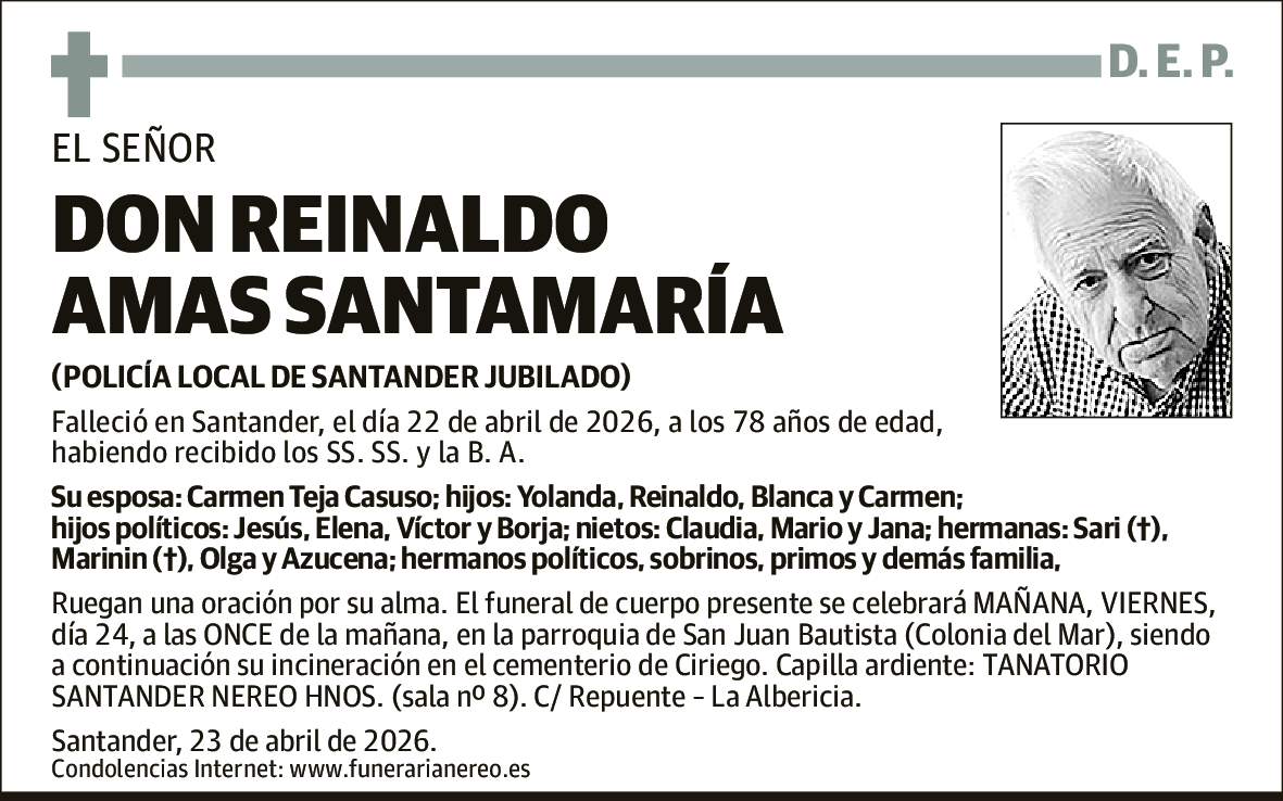 Reinaldo Amas Santamaría