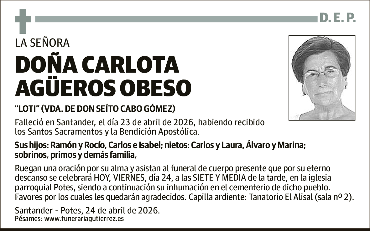 Carlota Agüeros Obeso