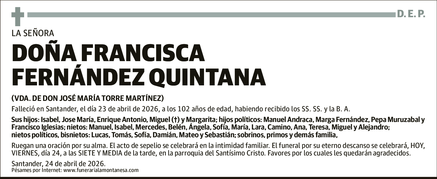 Francisca Fernández Quintana