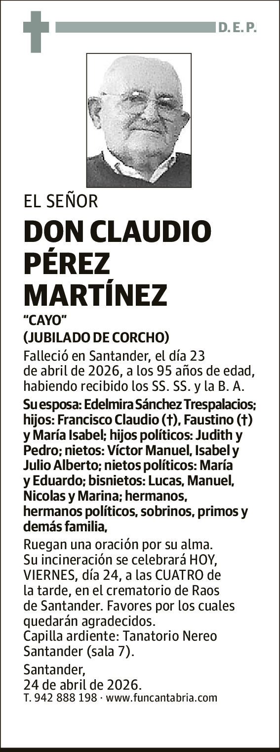 Claudio Pérez Martínez