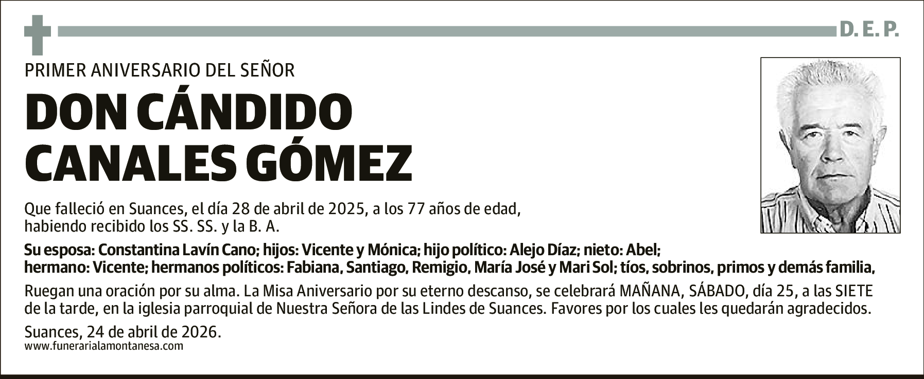 Cándido Canales Gómez