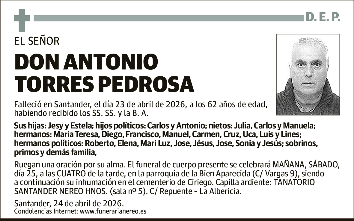 Antonio Torres Pedrosa
