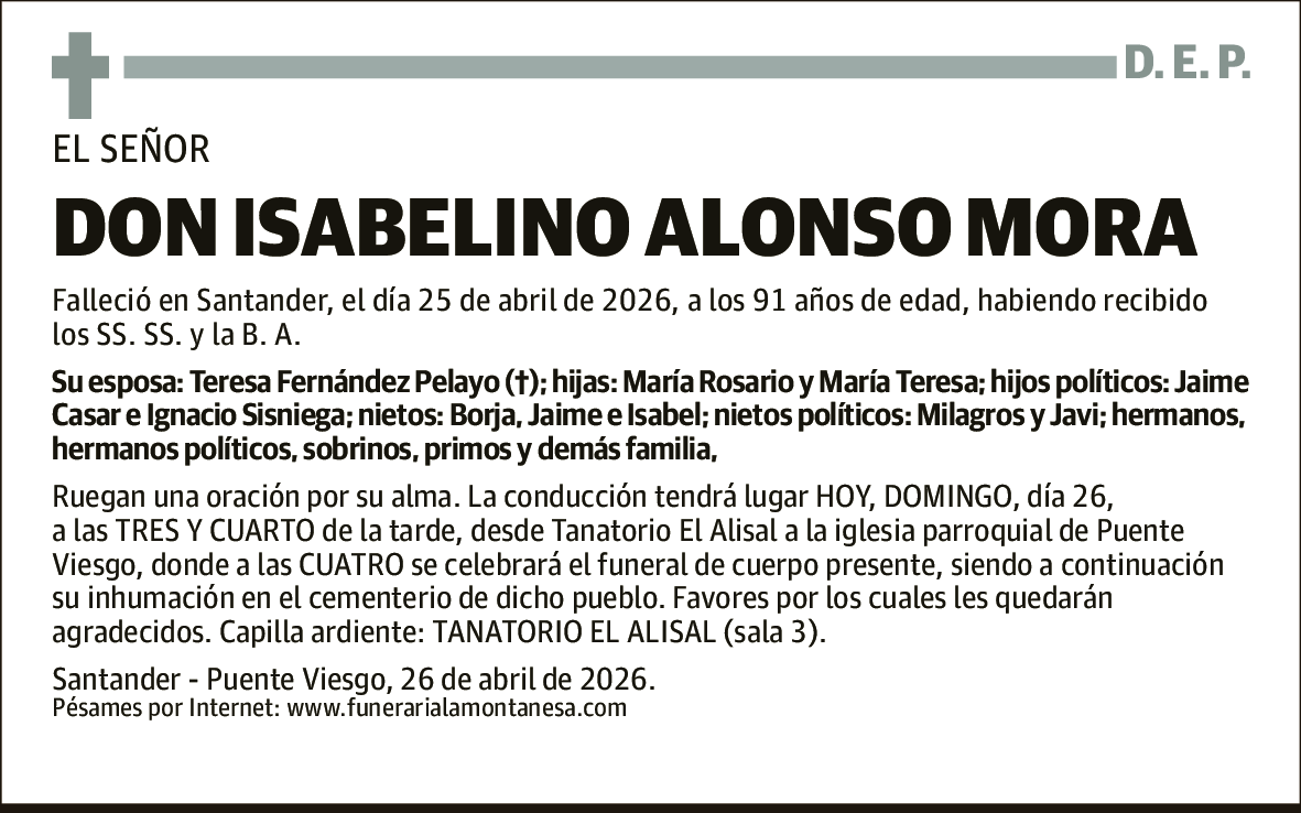 Isabelino Alonso Mora