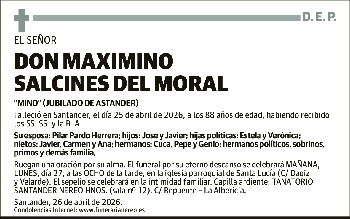 Maximino Salcines del Moral