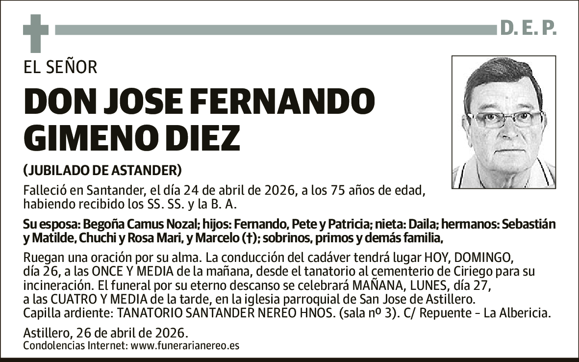 Jose Fernando Gimeno Diez