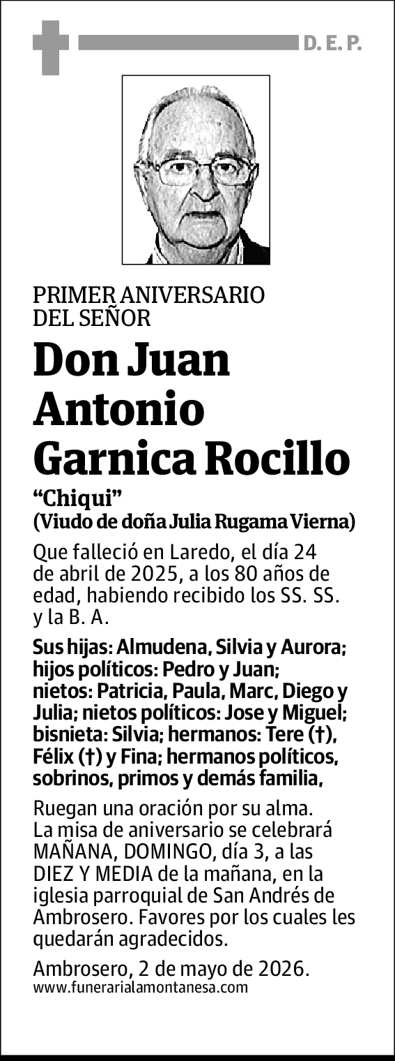 Juan Antonio Garnica Rocillo