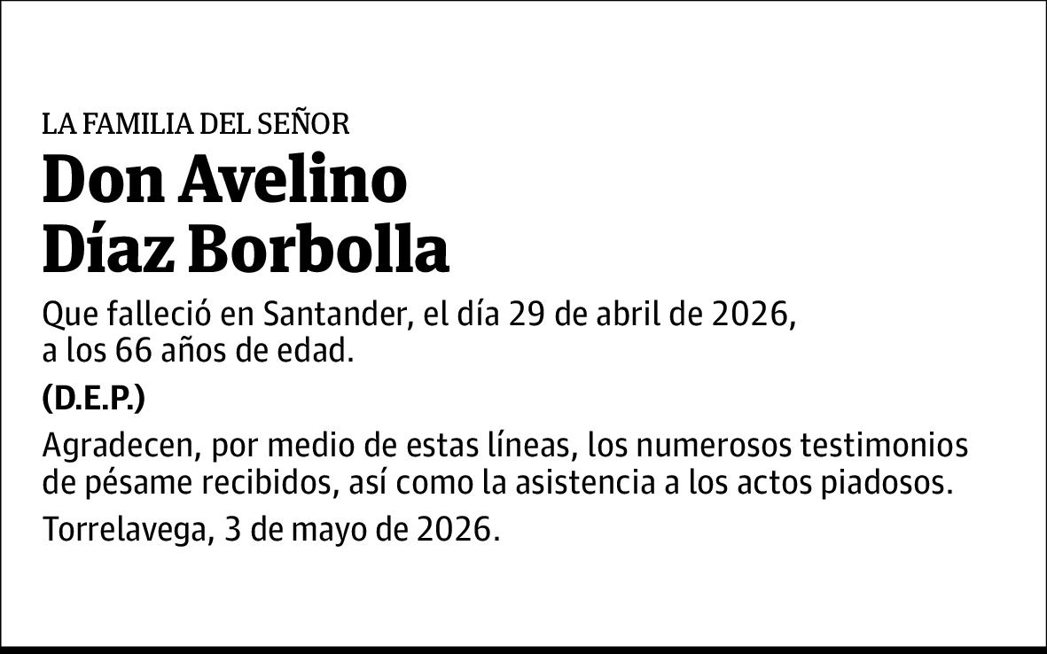 Avelino Díaz Borbolla