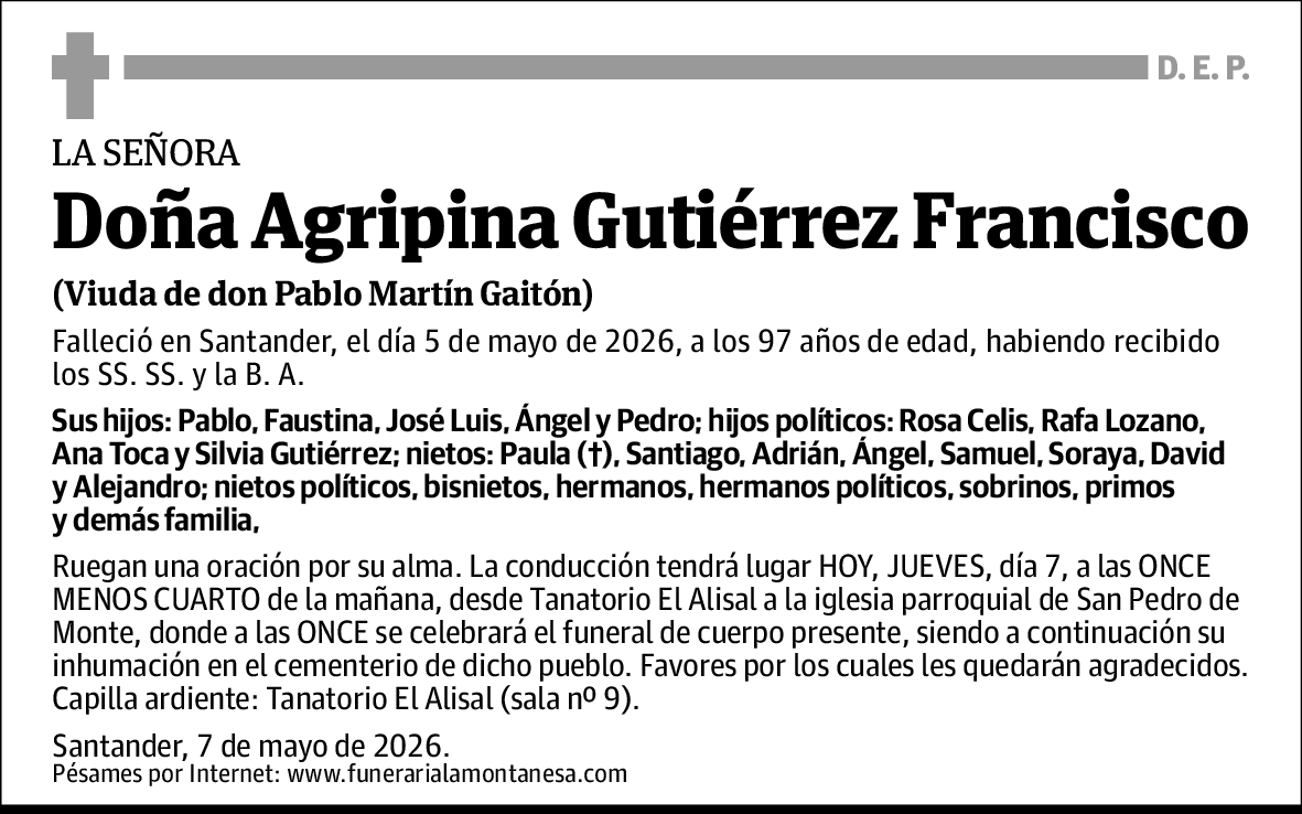 Agripina Gutiérrez Francisco