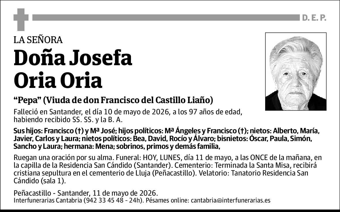 Josefa Oria Oria