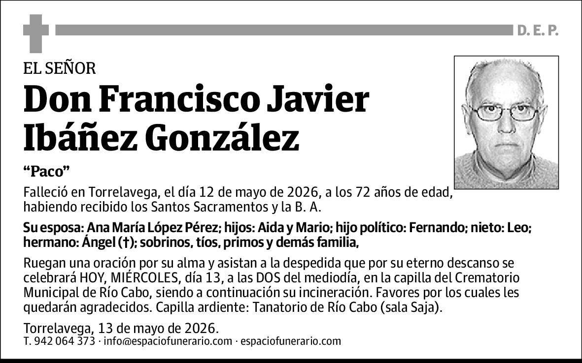 Francisco Javier Ibáñez González