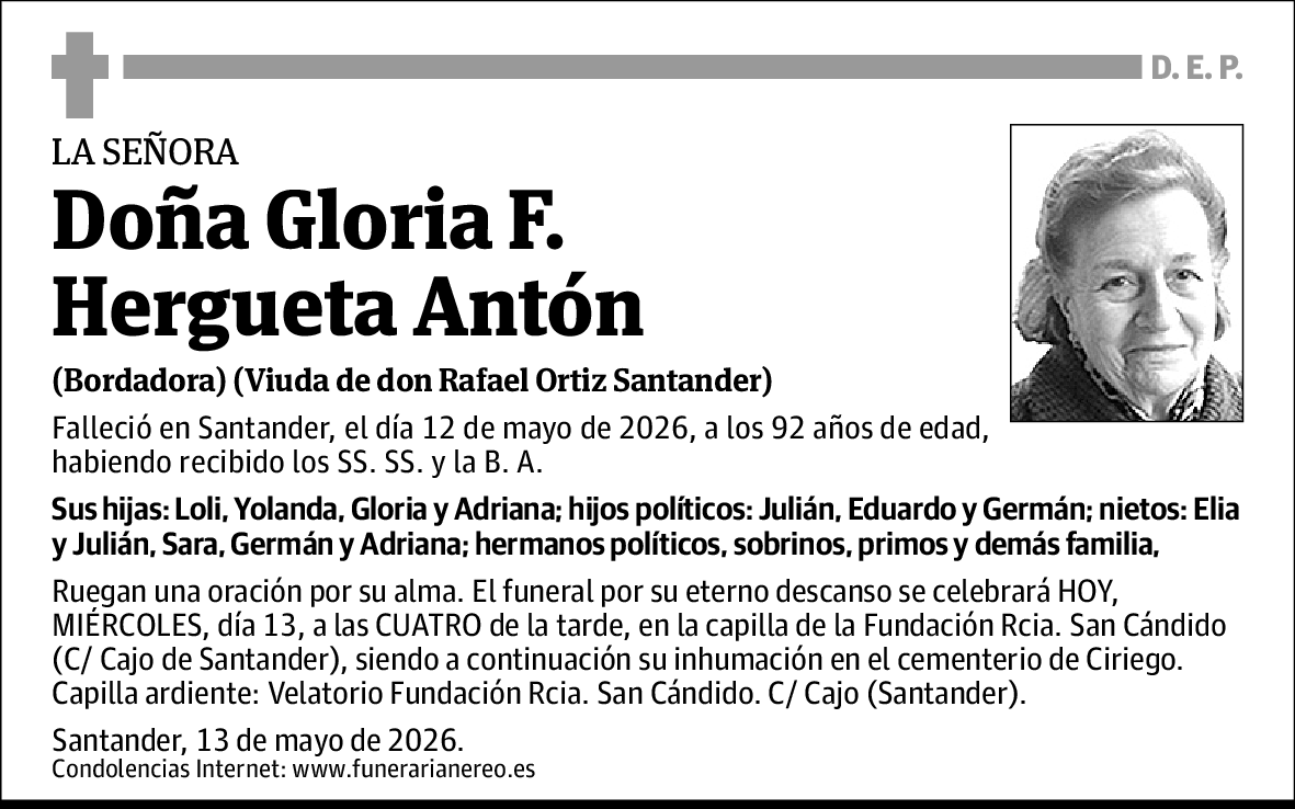 Gloria F. Hergueta Antón