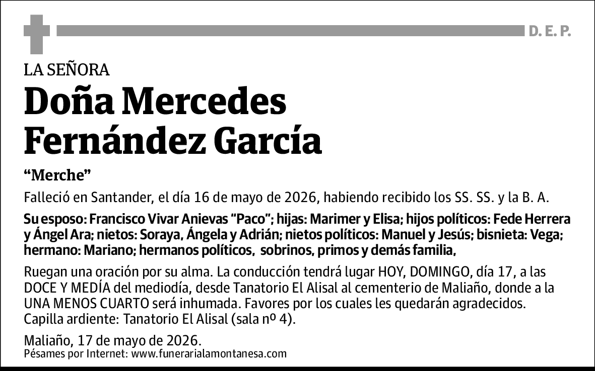 Mercedes Fernández García