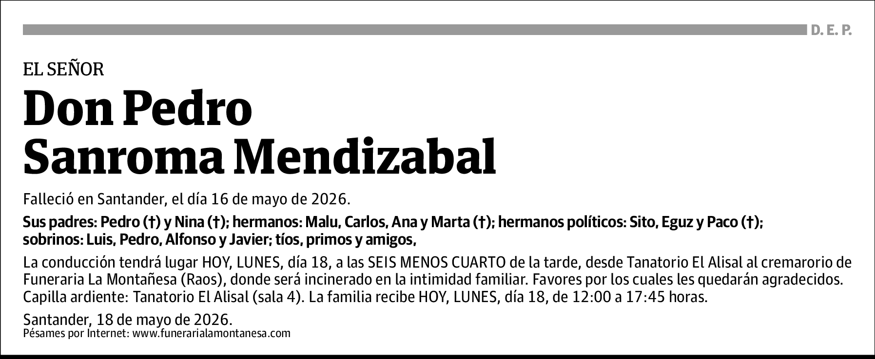 Pedro Sanroma Mendizabal