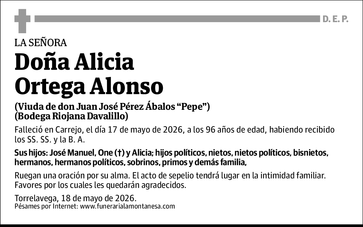 Alicia Ortega Alonso