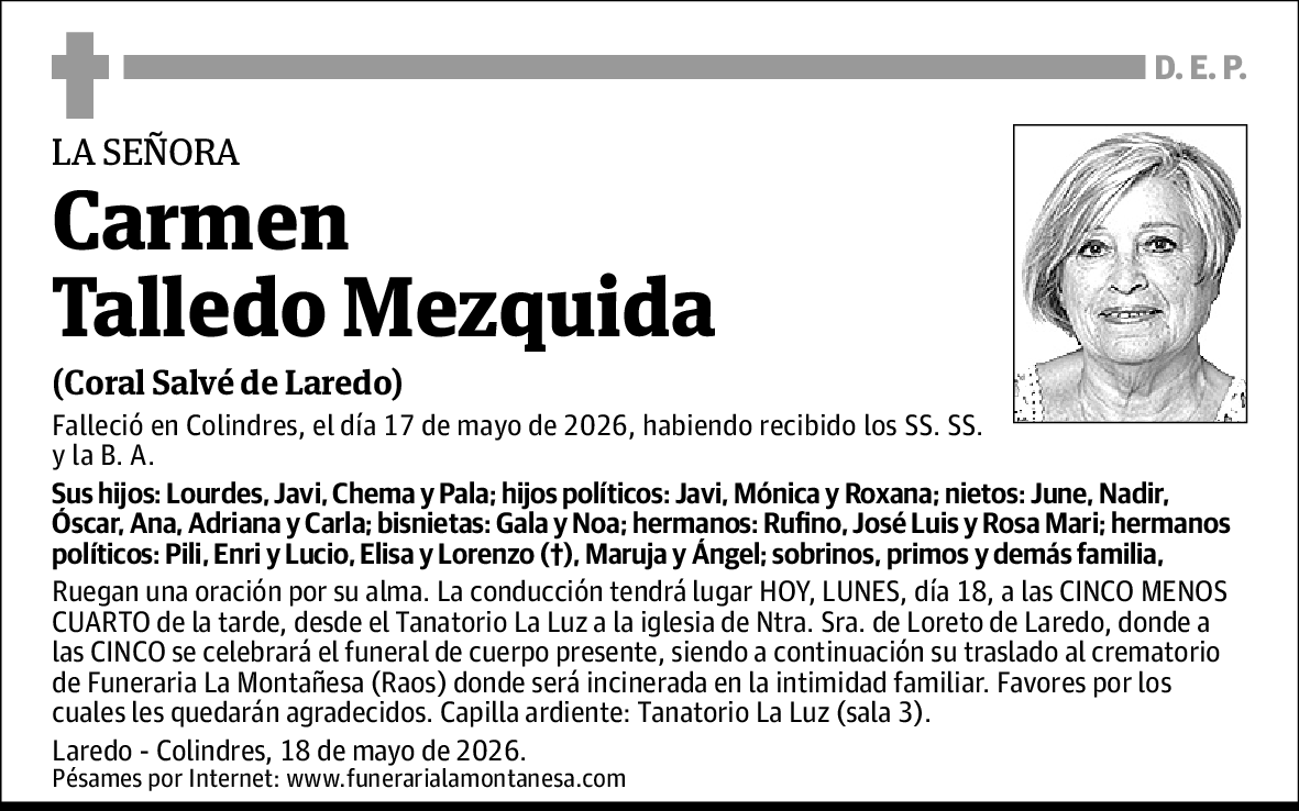 Carmen Talledo Mezquida