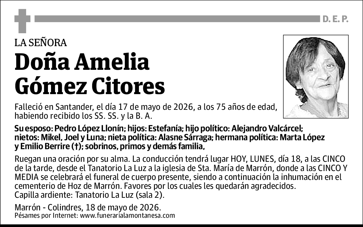 Amelia Gómez Citores