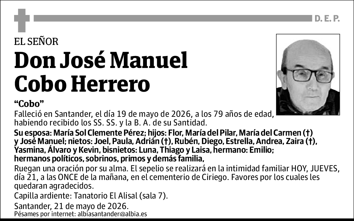 José Manuel Cobo Herrero