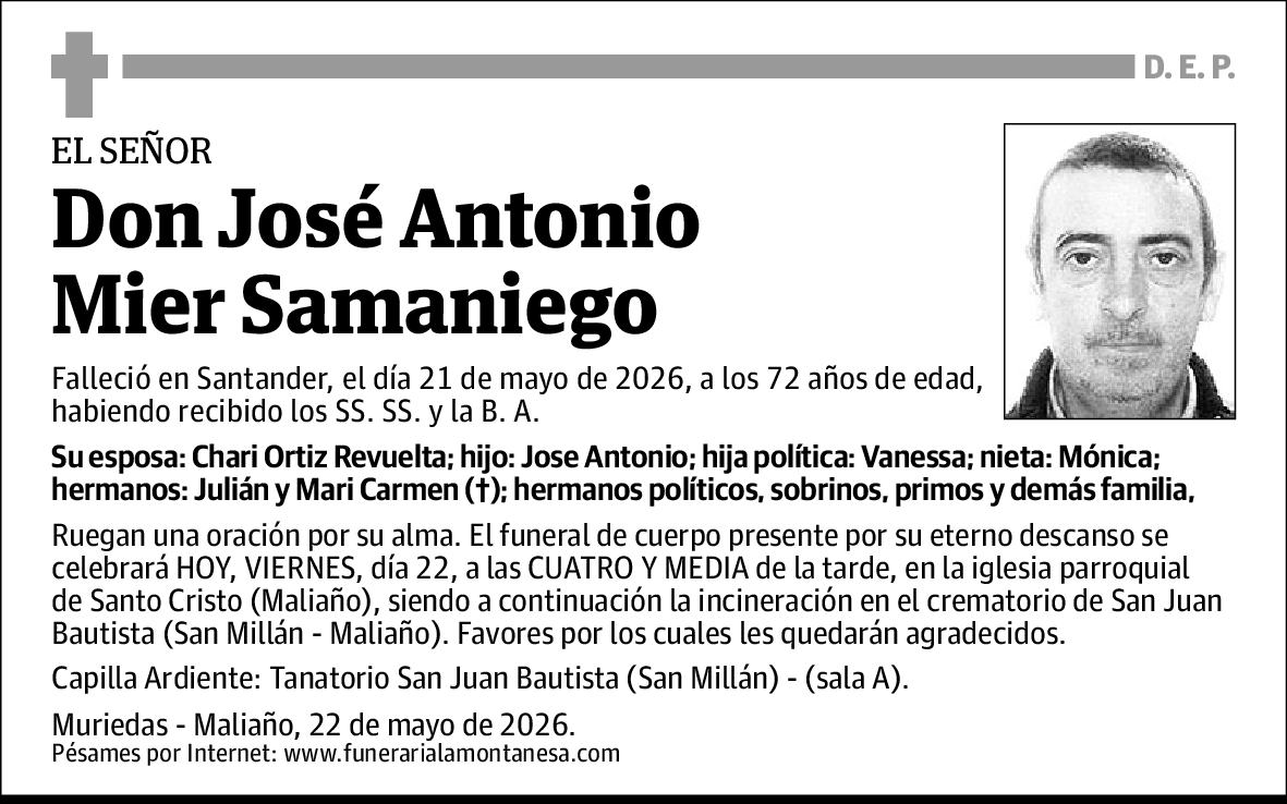 José Antonio Mier Samaniego