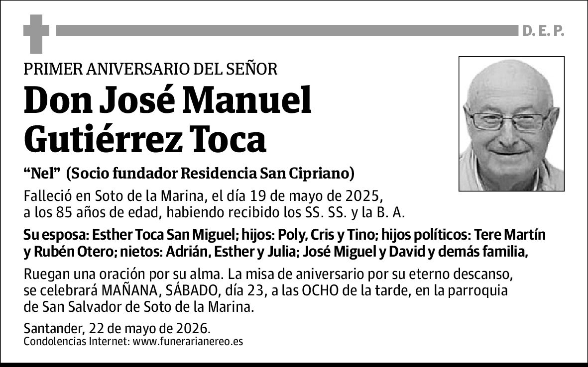 José Manuel Gutiérrez Toca