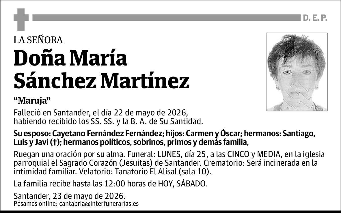 María Sánchez Martínez