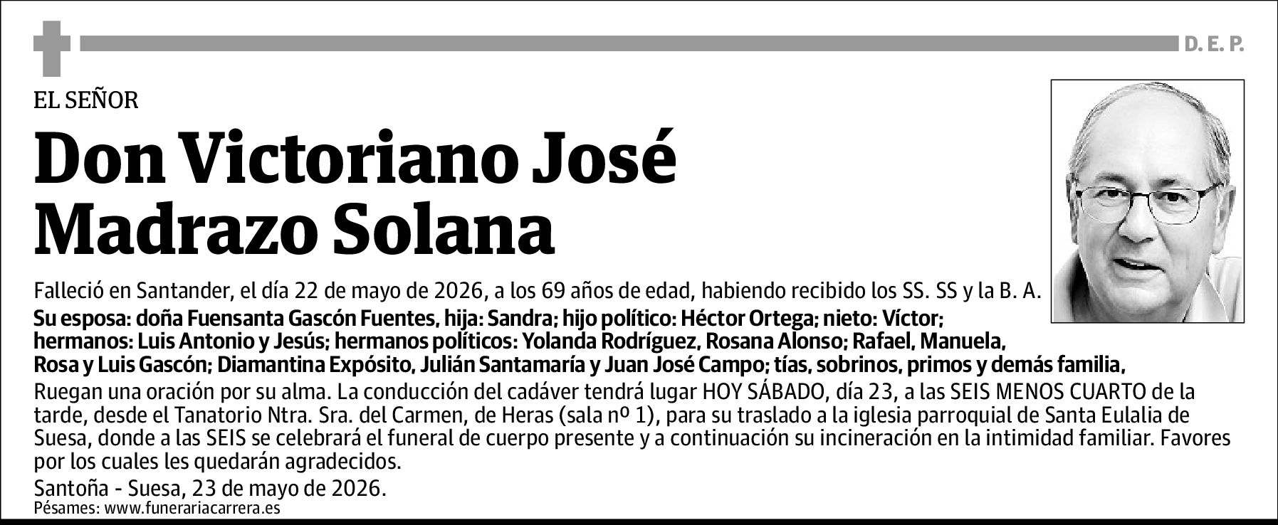 Victoriano Madrazo Solana