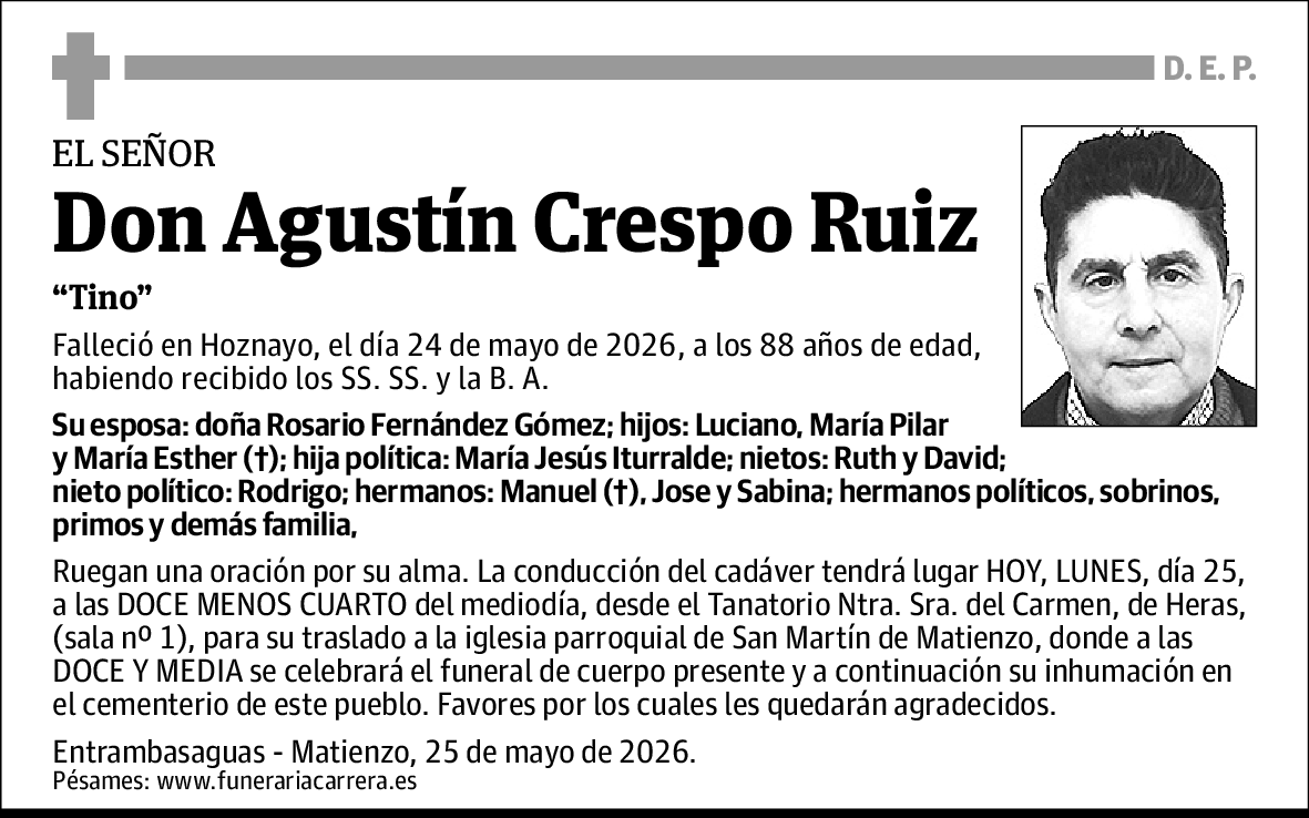 Agustín Crespo Ruiz