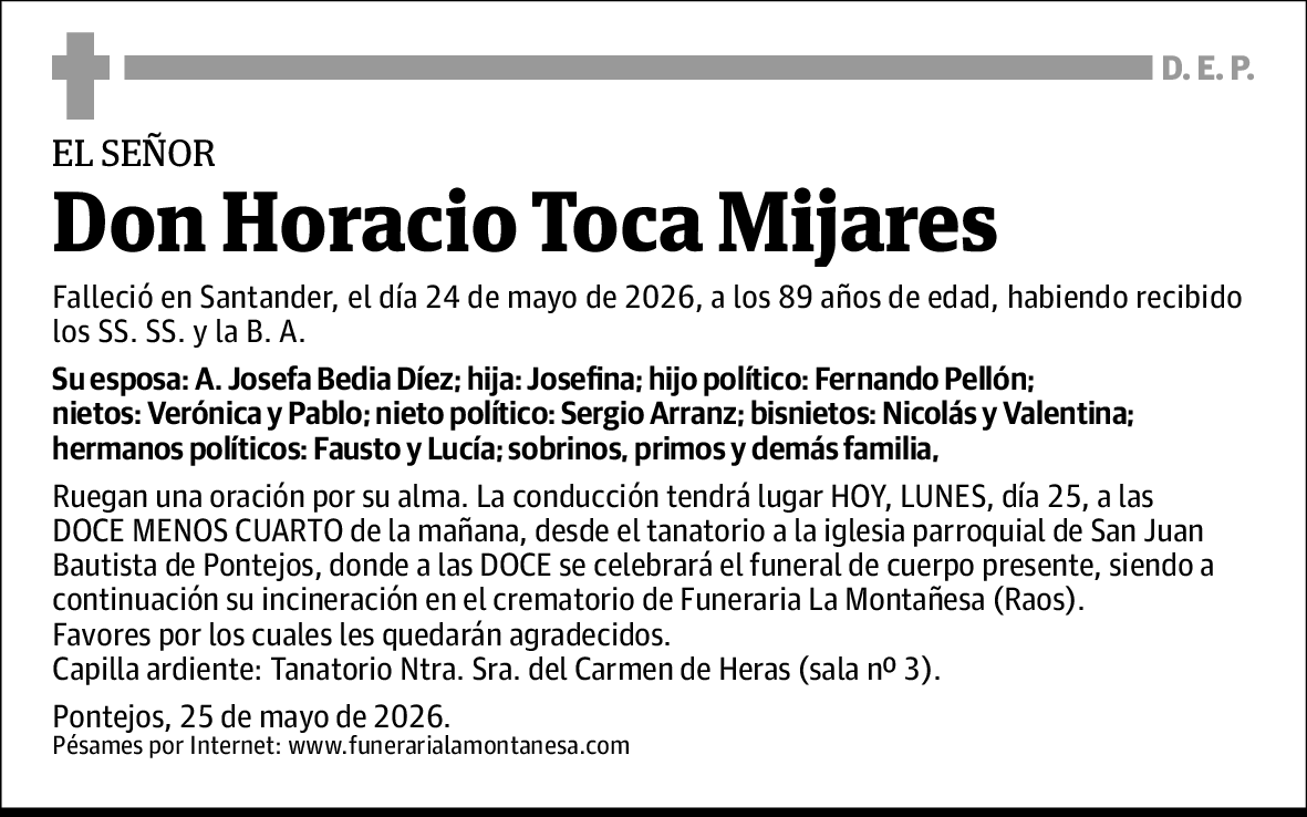 Horacio Toca Mijares