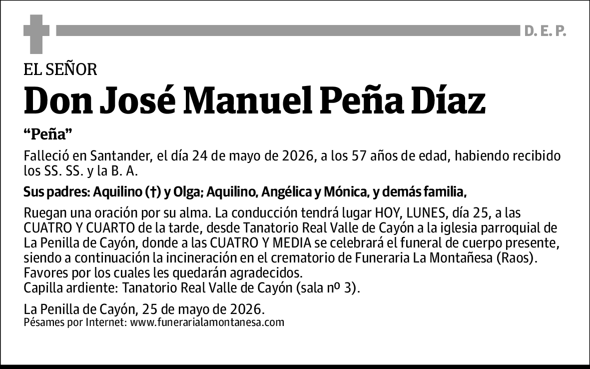 José Manuel Peña Díaz