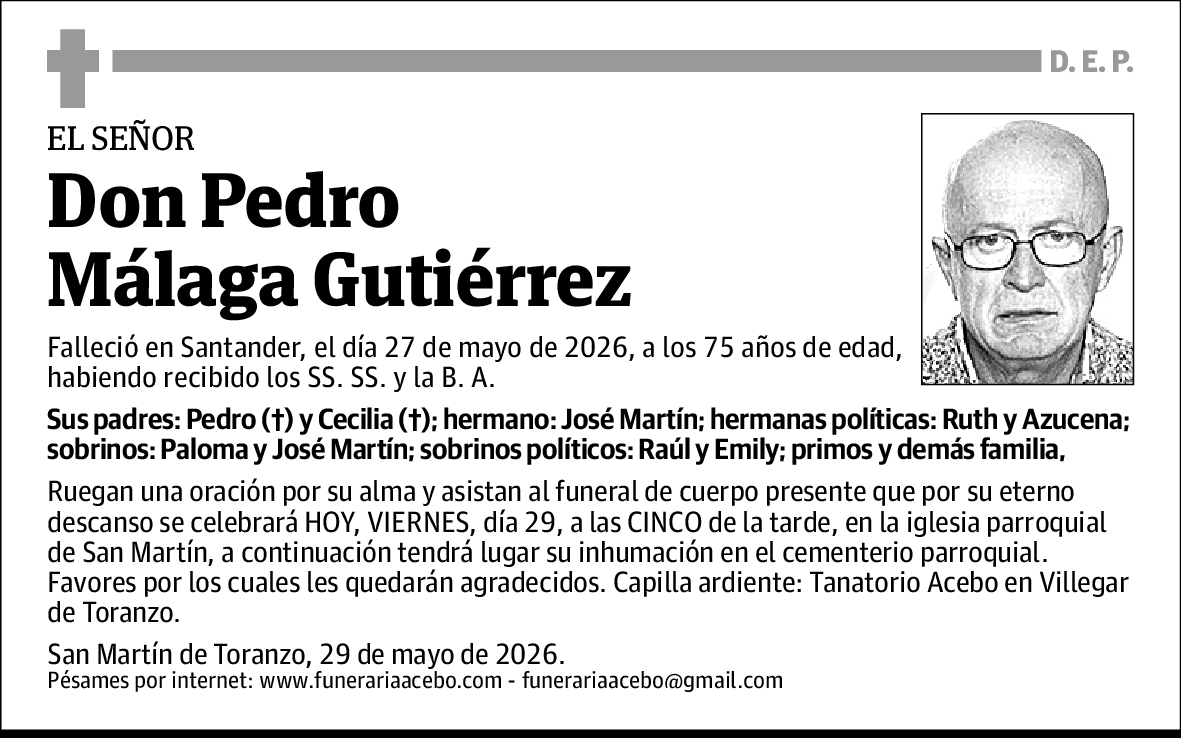 Pedro Málaga Gutiérrez