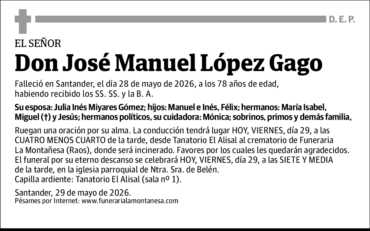 José Manuel López Gago
