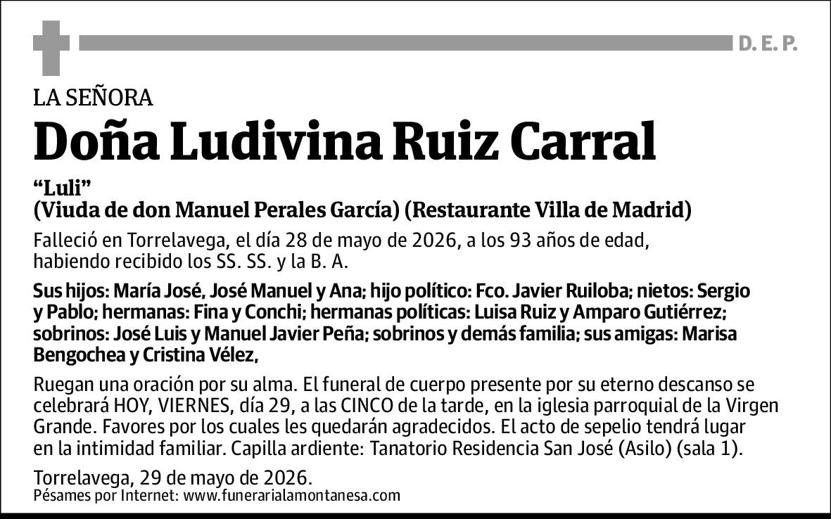 Ludivina Ruiz Carral