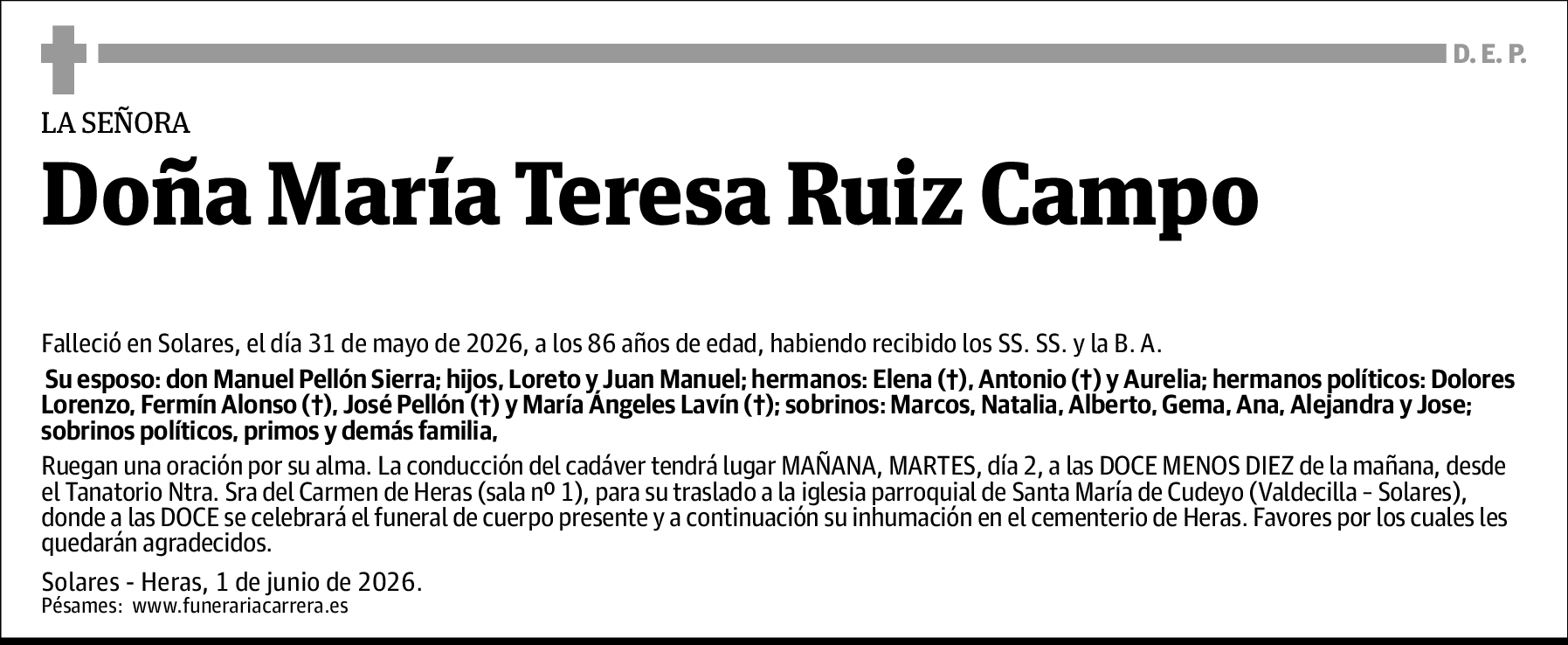 Maria Teresa Ruiz Campo