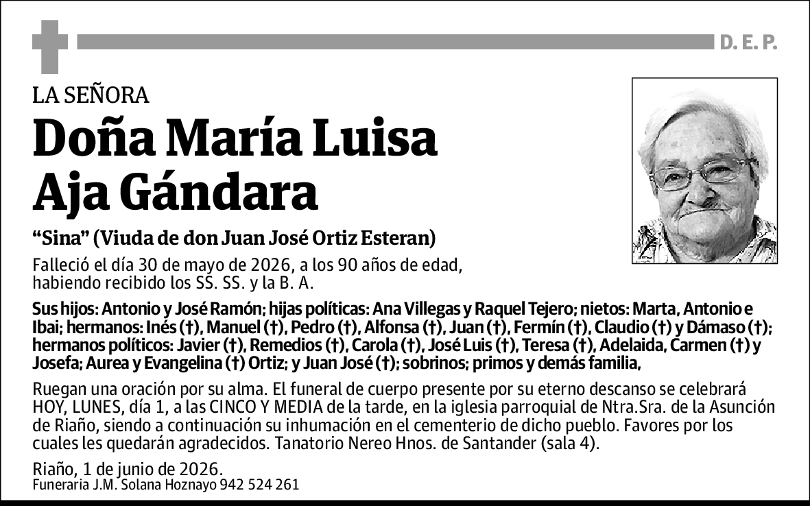 Mª Luisa Aja Gándara