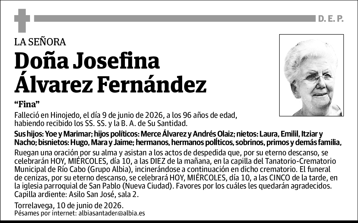 Josefina Álvarez Fernández